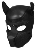 Puppy Play - Maschera da cagnolino - nero