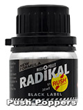 RADIKAL RUSH BLACK LABEL - Popper - Boccetta in Alluminio - 30ml